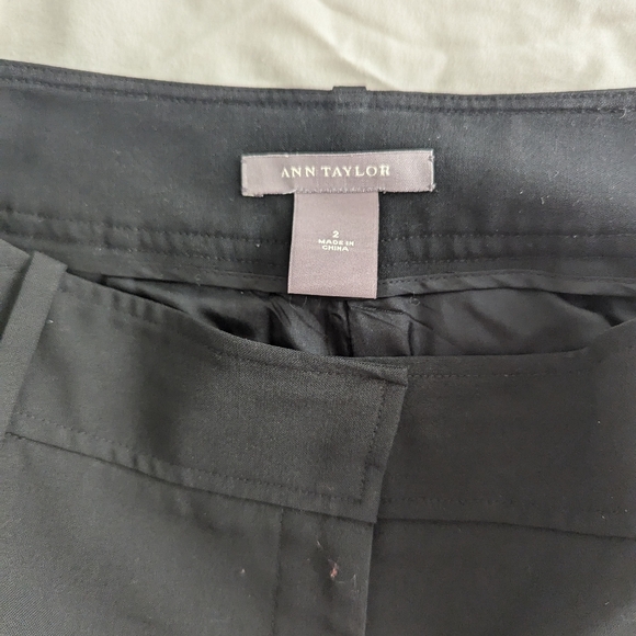 Ann Taylor Black Dress Pants - Picture 3 of 3